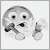 Grafik Rasur Smiley zum Download